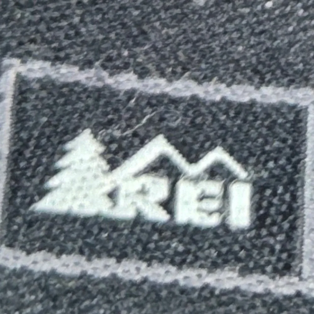 REI Polartec Fleece Jacket Mens XL Full Zip Ribbed Texture Hiking Green Outdoor